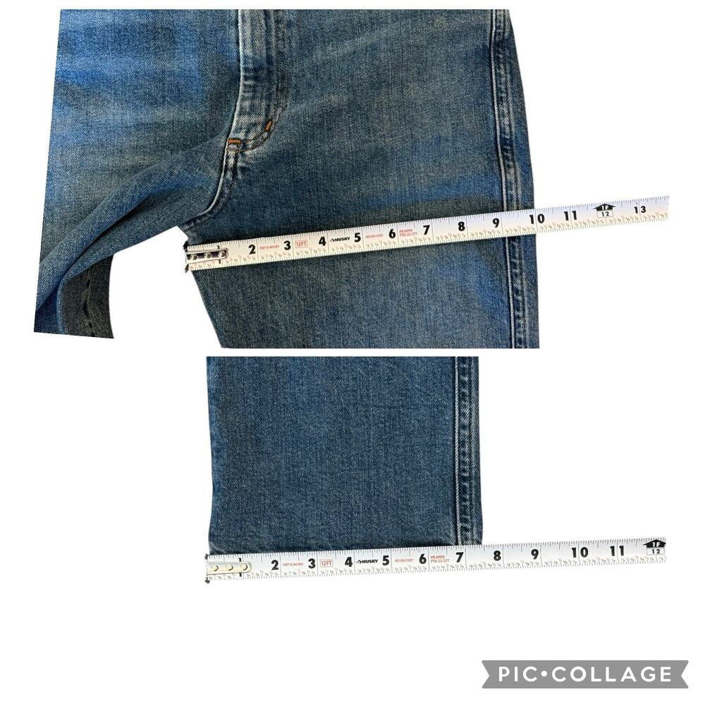 AGOLDE Pinch Waist High Rise Kick Jeans Size 27 Blue Classic Minimal Casual - Picture 9 of 11